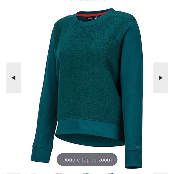 Marmot Tops - Marmot Sherpa SweatShirt Size Medium NWT